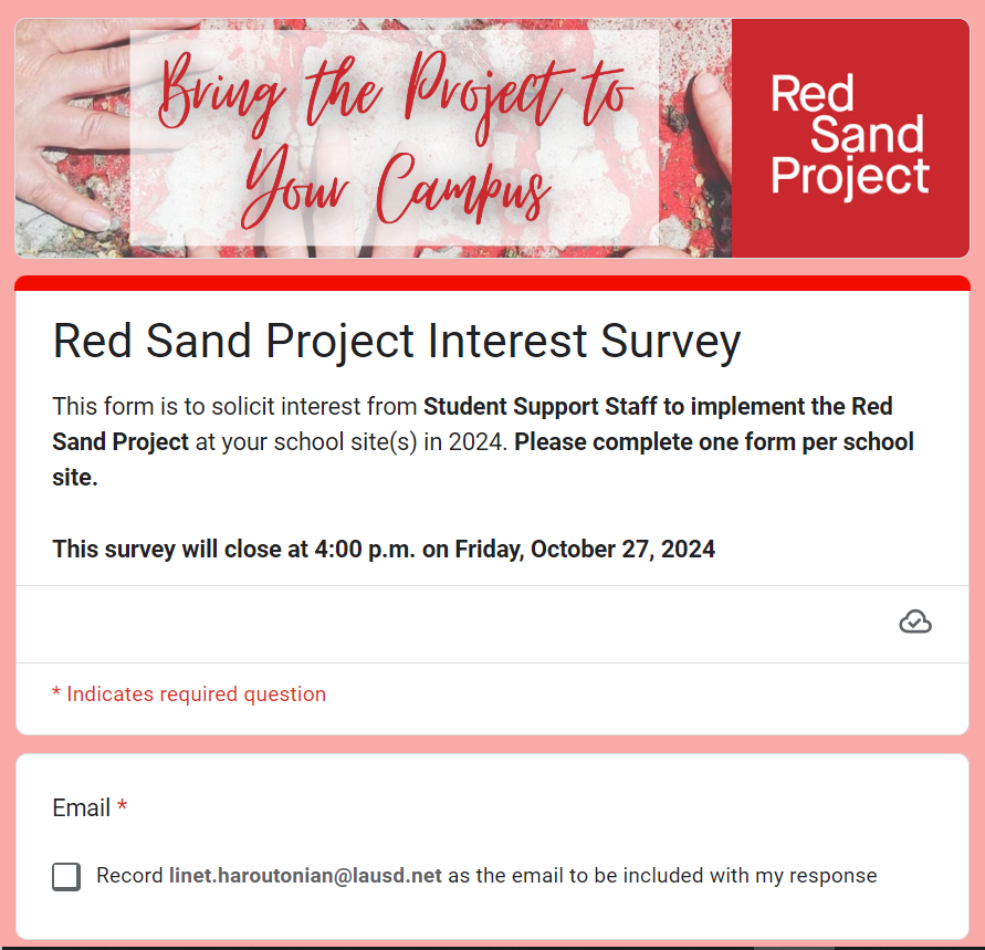 rsp survey